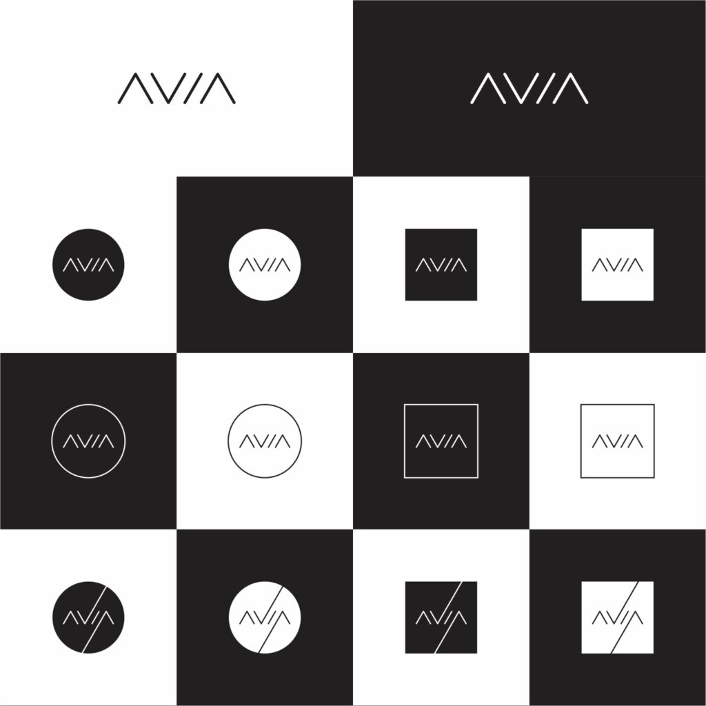 Portfolio: Avia - branding - Brand Guideline - Logo design - Identity Design - Stationary Design