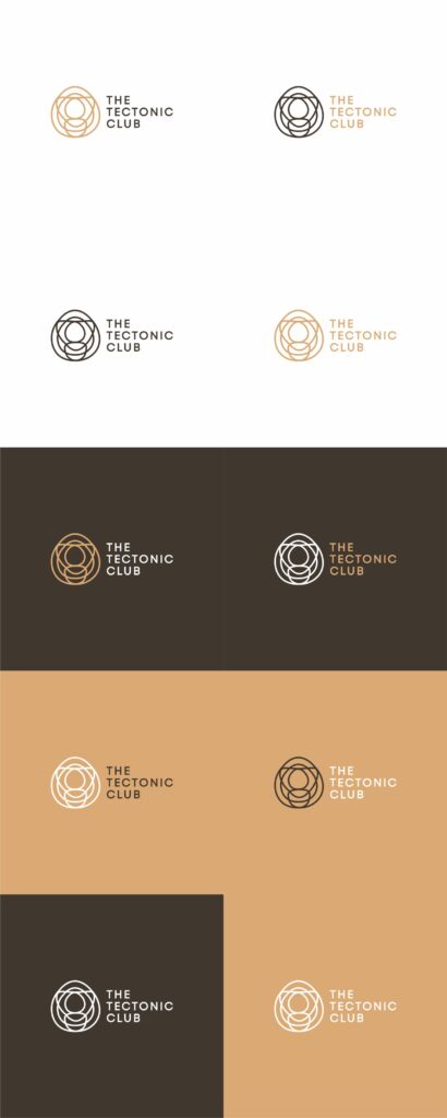 Portfolio: The Tectonic Club - branding - Brand Guideline - Logo design - Identity Design - Business Card Design - Stationary Design