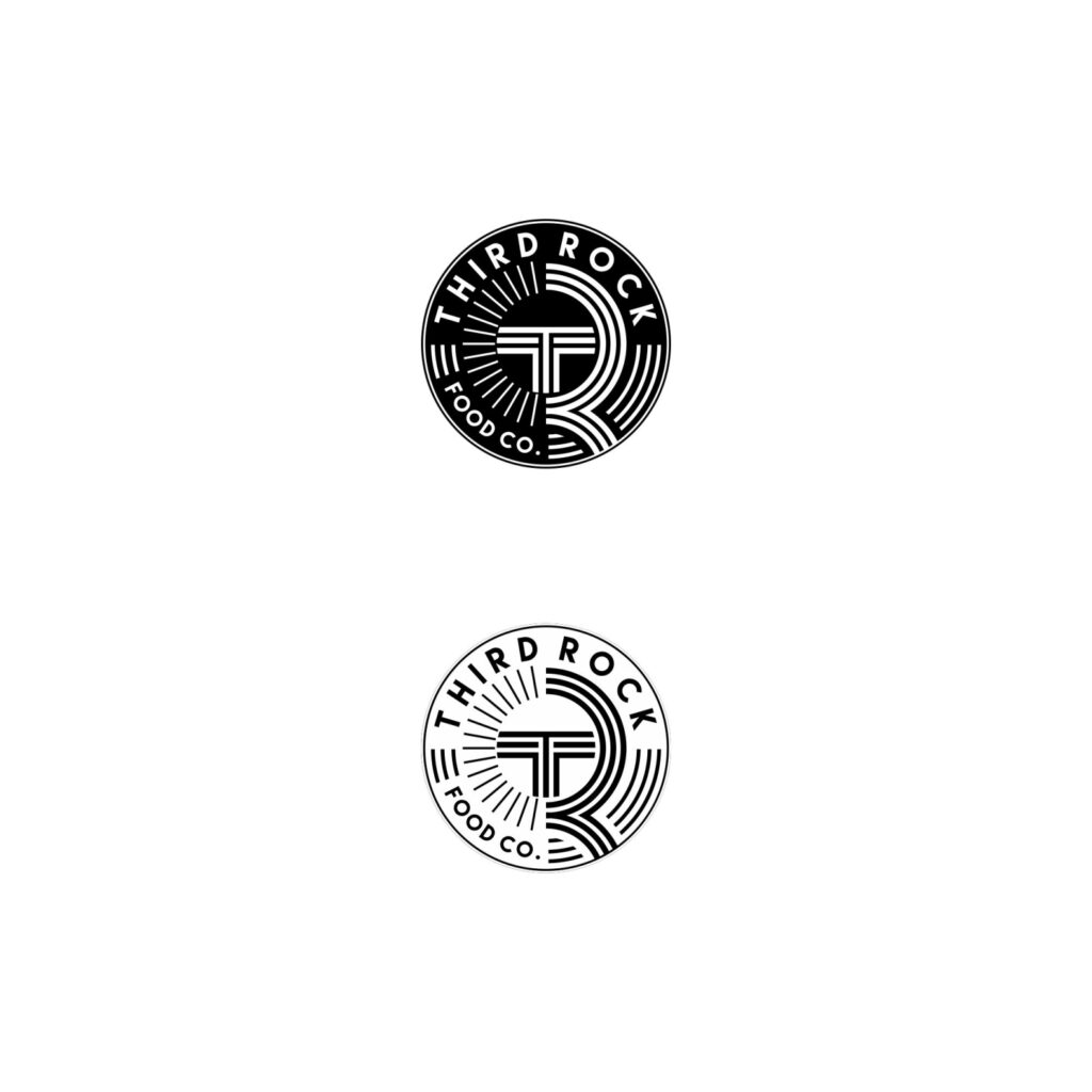 Portfolio: Third Rock Food Co. - branding - Logo design - Identity Design
