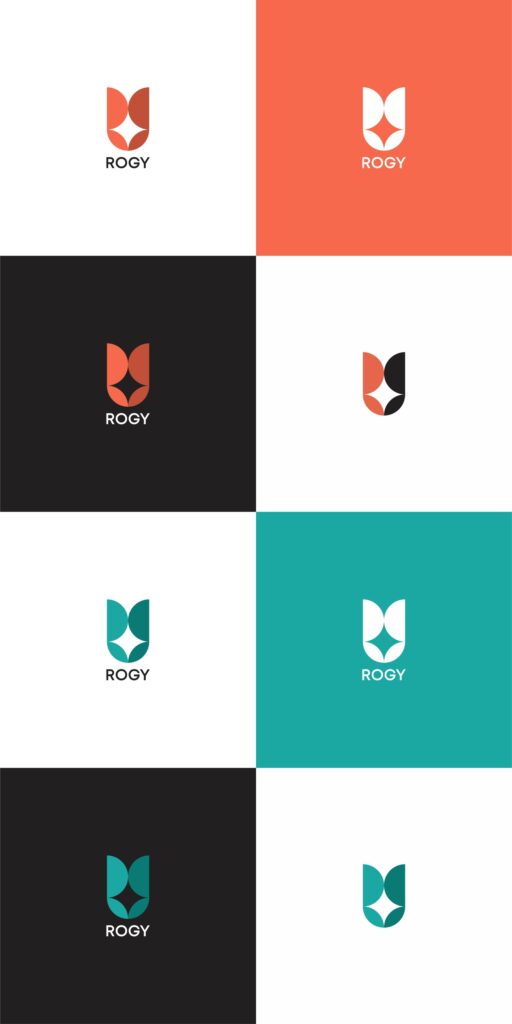 Portfolio: Rogy - branding - Logo design - Identity Design