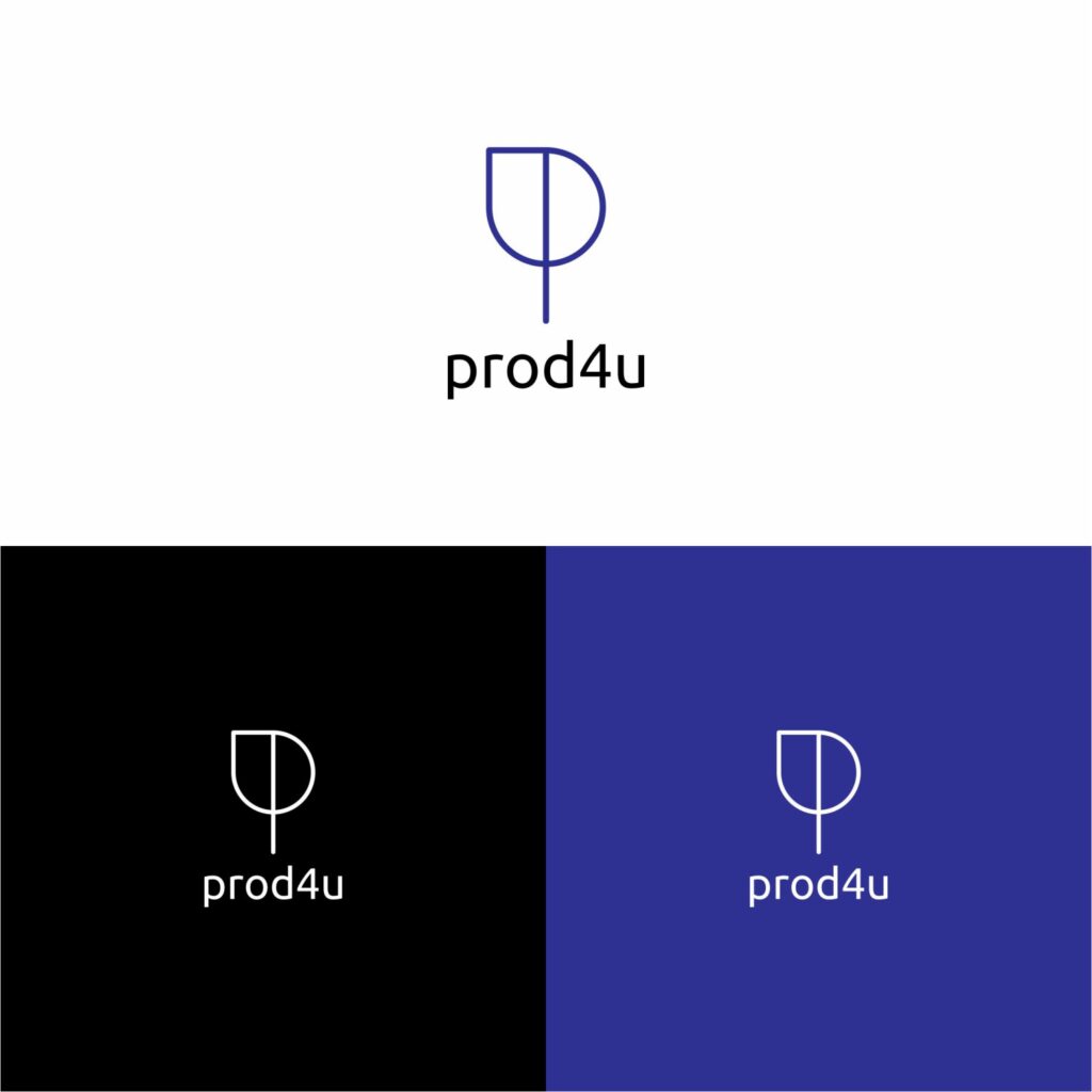 Portfolio: Prod4u - branding - Logo design - Identity Design