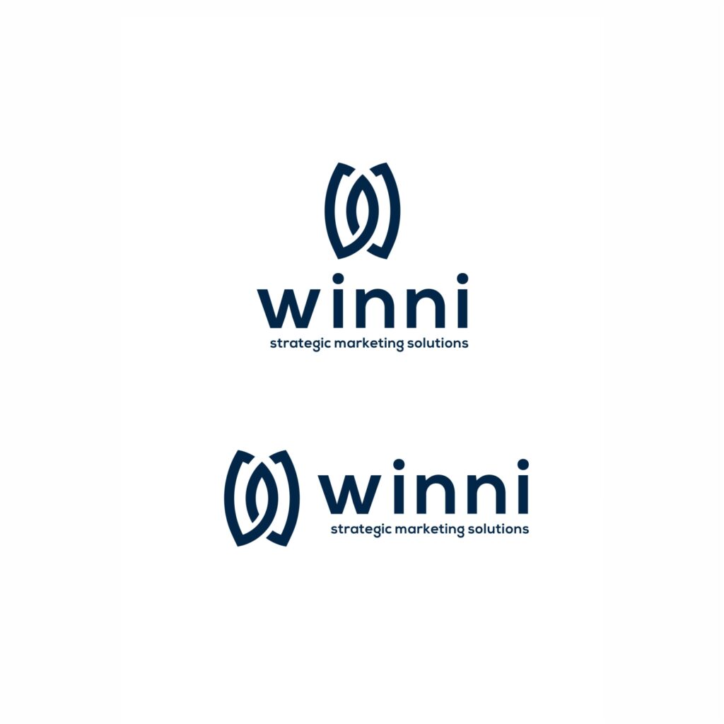 Portfolio: Winni, Strategic marketing solutions - branding - Logo design - Identity Design