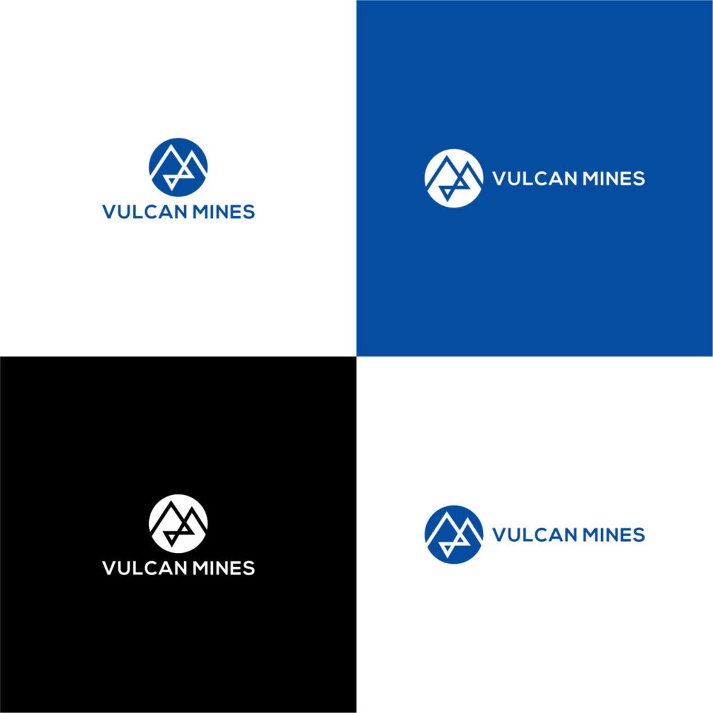 Portfolio: Vulcan Mines - branding - Logo design - Identity Design