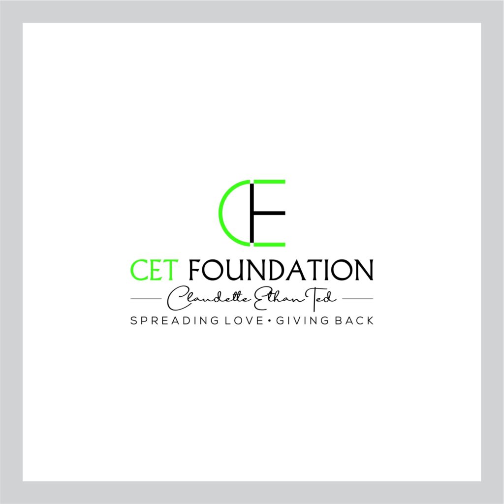 Portfolio: CET foundation, Spreading love | Giving back. - branding - Logo design - Identity Design
