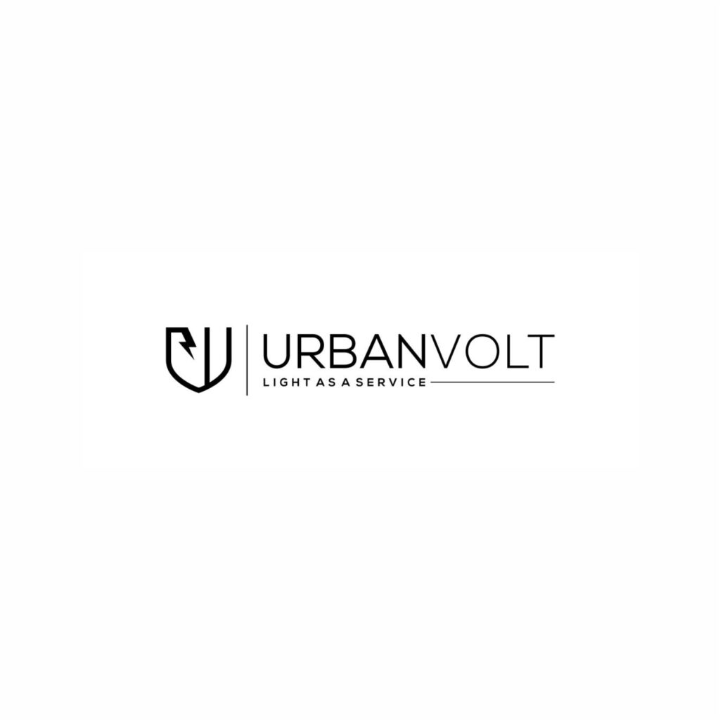 Portfolio: UrbanVolt, Light as a service - branding - Logo design - Identity Design
