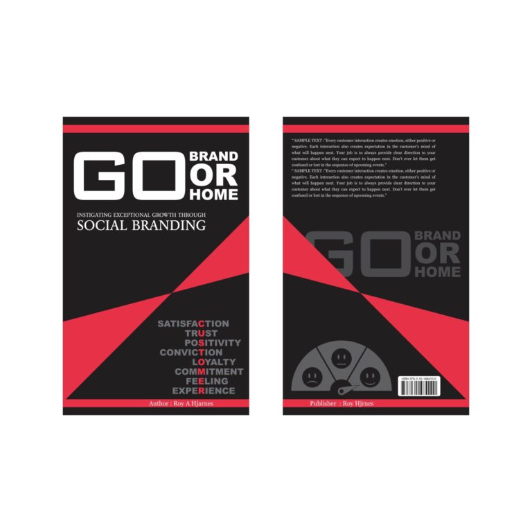 Portfolio: Go Brand or Go Home - Book Cover Design - Packaging Design - branding - Graphic Design - Print Design - Stationary Design