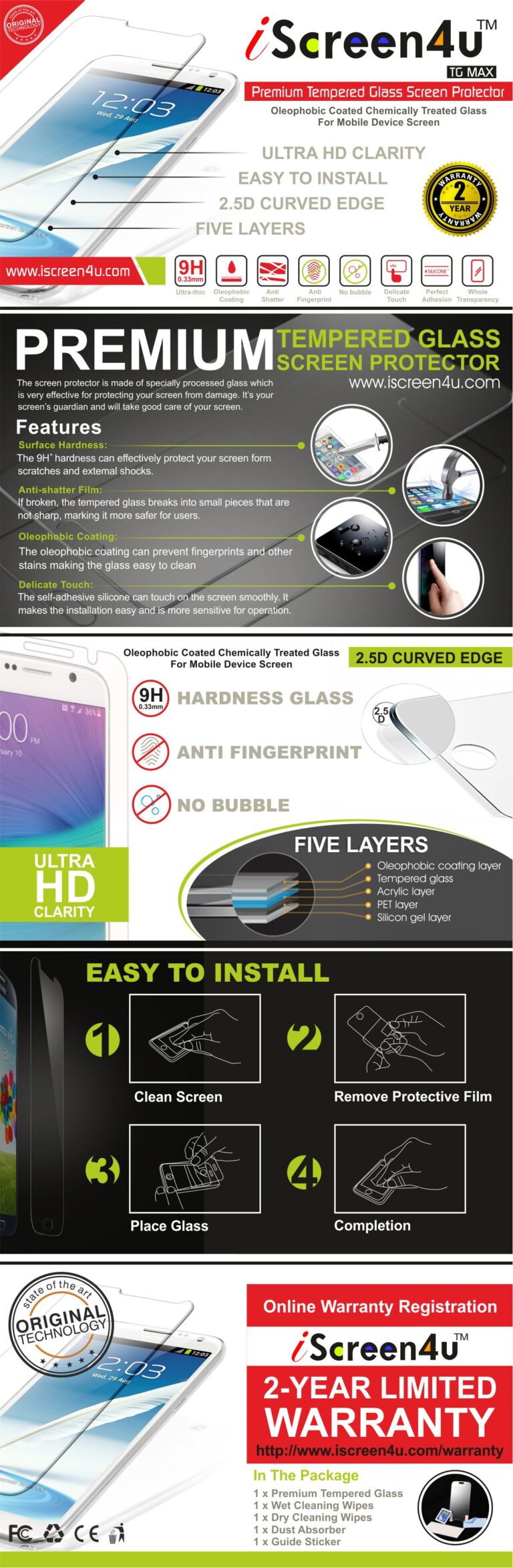 Portfolio: iScreen4u, Smart Touch, Glass, Brochure - Packaging Design - branding - Graphic Design - Print Design - Stationary Design - Brochure Design